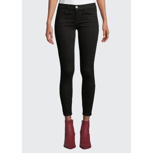 NWT Current/Elliott Stiletto Black Skinny Jeans 24